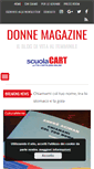 Mobile Screenshot of donne-magazine.com